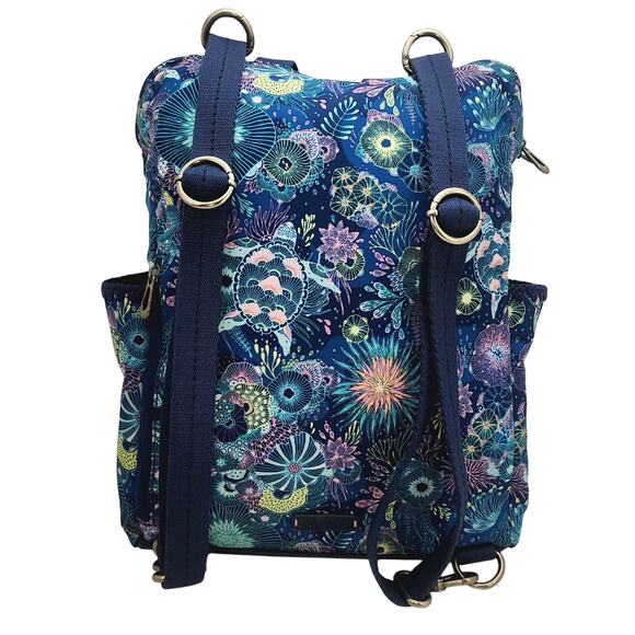 The Sak Backpack Royal Blue Seascape Eco-Twill Loyola Boho chic colorful - Picture 3 of 15